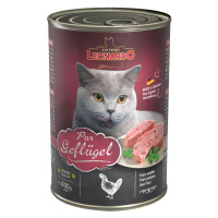 Výhodné balení Leonardo All Meat 24 x 400 g - drůbeží