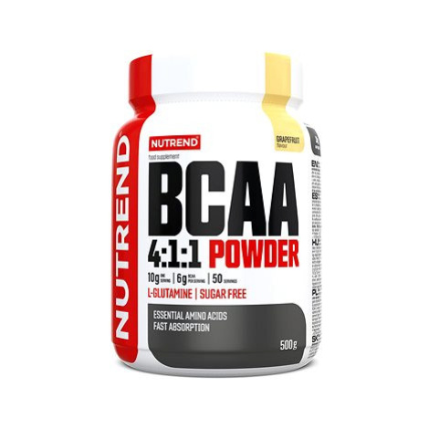 Nutrend BCAA 4:1:1 POWDER, 500 g, grep