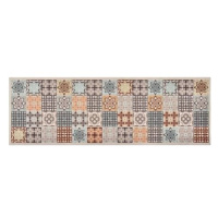 Kuchyňský koberec pratelný barevná mozaika 45×150 cm