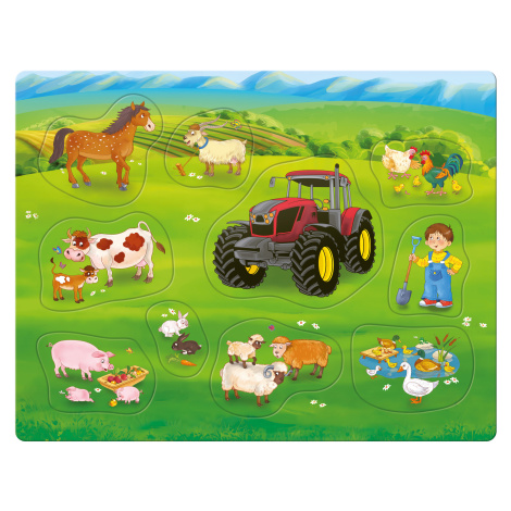 Playtive Puzzle, 2 kusy (první počítání / farma)