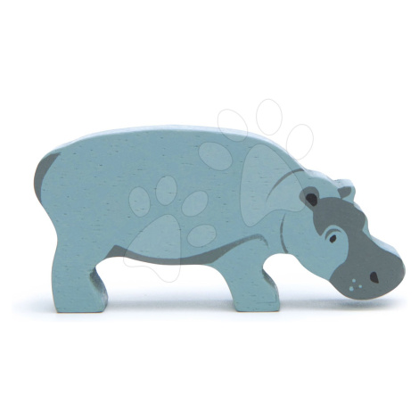 Dřevěný hroch Hippopotamus Tender Leaf Toys stojící