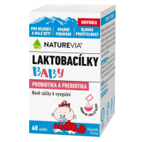 NatureVia Laktobacílky baby 60 sáčků