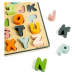 Bigjigs Toys Dřevěné puzzle velká písmena - ABC