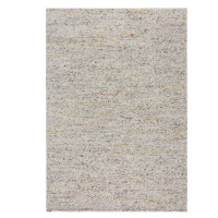 Flair Rugs koberce Ručně tkaný kusový koberec Minerals Black/White - 80x150 cm