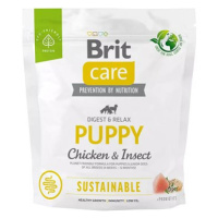 Brit Care Dog Sustainable s kuřecím a hmyzem Puppy 1 kg