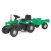 Šlapací traktor s vozíkem BUDDY TOYS BPT 1013 57000765