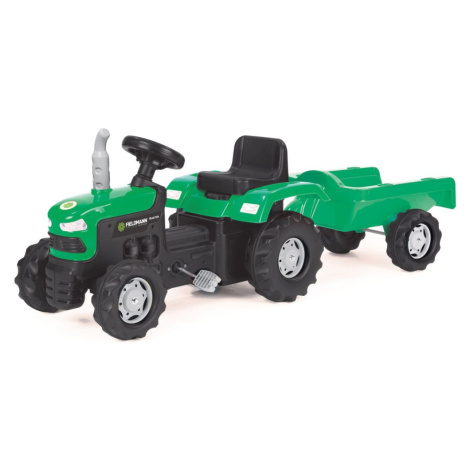 Šlapací traktor s vozíkem BUDDY TOYS BPT 1013 57000765