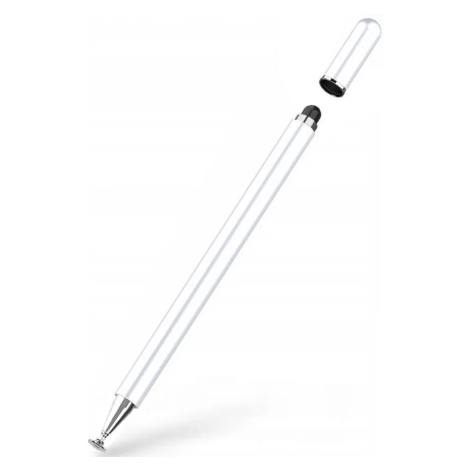 TECH-PROTECT CHARM STYLUS PEN WHITE/SILVER (6216990210785)