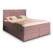 MSL Kontinentální čalouněná postel TAMARA (180 x 200 cm) Barva látky: INARI 80