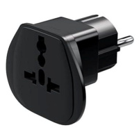 Goobay UK -> EU Power Adapter černý