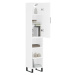 vidaXL Skříň highboard bílá 34,5 x 34 x 180 cm kompozitní dřevo