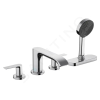 HANSGROHE Vivenis Baterie na okraj vany, 4-otvorová instalace, sBox, chrom 75444000