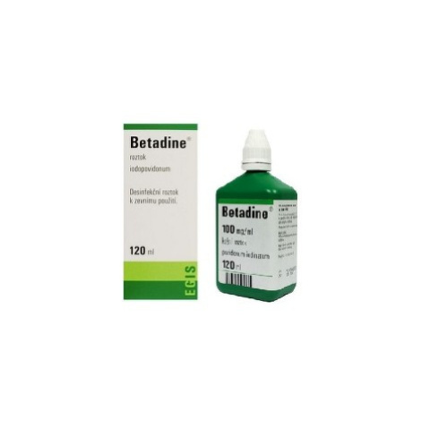 BETADINE 100MG/ML DRM SOL 120ML