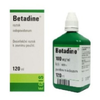 BETADINE 100MG/ML kožní podání roztok 120ML