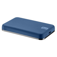 Powerbanka Cellularline MAG 5000 s bezdrátovým nabíjením a podporou MagSafe, 5000 mAh, modrá