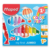 Fixy Color Peps Jumbo 24 barev  Maped