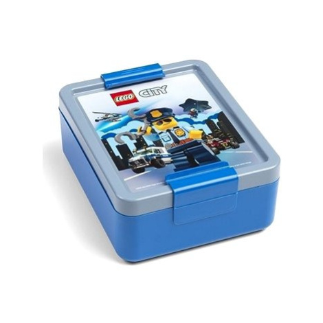 LEGO® City box na svačinu - modrá