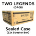 One Piece Two Legends Booster Box Sealed Case