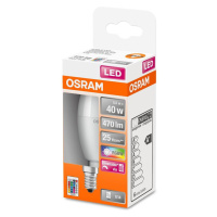 LED žárovka OSRAM E14 5,5W B40 matná + dálkový ovladač