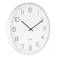 Designové nástěnné hodiny 5751WH Karlsson 40cm