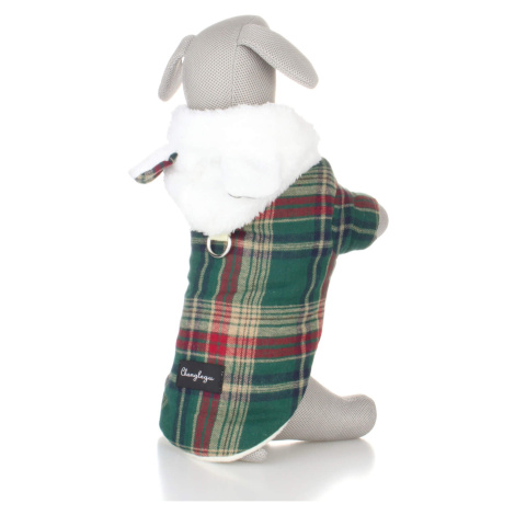 Vsepropejska Sirio zimní kabátek pro psa Barva: Zelená, Délka zad (cm): 36, Obvod hrudníku: 46 -