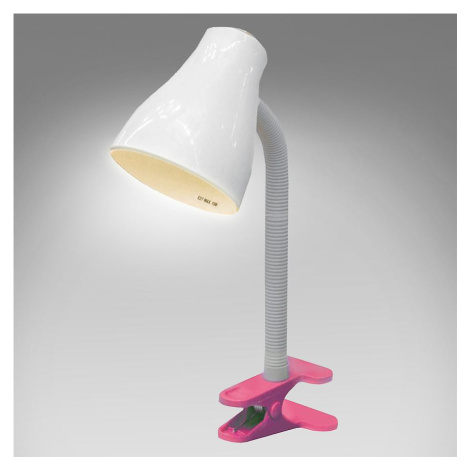 Stolní lampa 1211 kl růžová BAUMAX