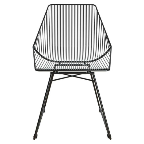 Černá kovová židle CosmoLiving by Cosmopolitan Ellis Cosmopolitan design