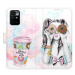 iSaprio flip pouzdro Donut Worry Girl pro Xiaomi Redmi 10