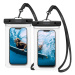 Spigen A601 Waterproof Phone Case 2 Pack  Černá