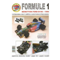 Formule 1: Benetton Ford B190 - 1990/papírový model - Michal Antonický