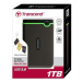 TRANSCEND externí HDD 2, 5\" USB 3.0 StoreJet 25M3S, 1TB, Black (SATA, Rubber Case, Anti-Shock)