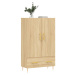 vidaXL Skříň highboard dub sonoma 69,5 x 31 x 115 cm kompozitní dřevo