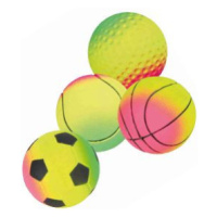 Hračka pes míč mechová guma neon 6cm Trixie