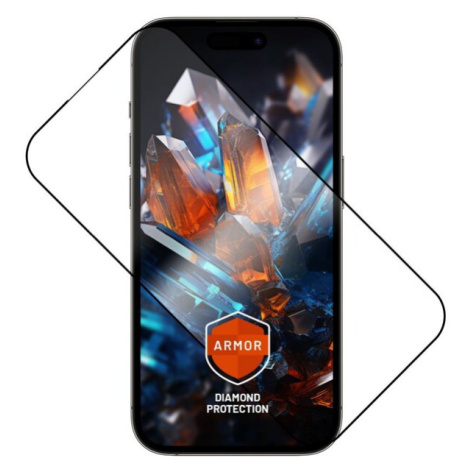 FIXED Armor prémiové tvrzené sklo s aplikátorem iPhone 14 Pro Max černé