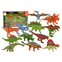 mamido Sada barevných figurek dinosaurů 12 kusů