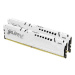 KINGSTON DIMM DDR5 32GB (Kit of 2) 6000MT/s CL40 FURY Beast Bílá XMP