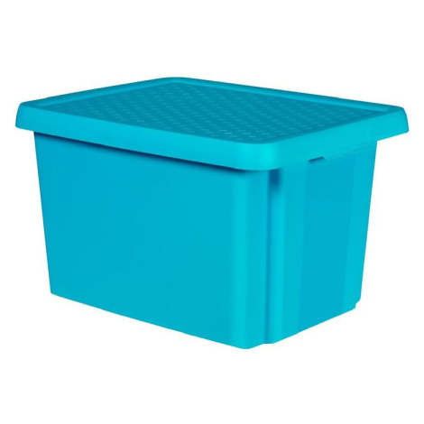 Box s víkem Essentials 26l modrý Curver BAUMAX