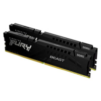 Kingston Fury Beast 64GB 5600MHz CL40 DDR5 DIMM (2x32) Black kf556c40bbk2-64 Černá