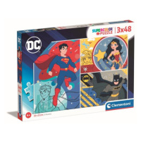 Clementoni Puzzle 3x48 DC Comics