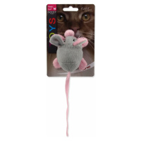 Hračka Magic Cat myška šustící s catnipem mix 22,5cm