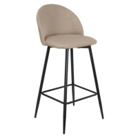 Béžové barové židle s nastavitelnou výškou v sadě 2 ks (výška sedáku 69 cm) – Casa Selección