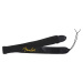 Fender 2" Black Poly Strap with Yellow Logo