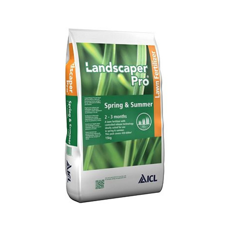 ZAFIDO Trávníkové hnojivo ICL LANDSCAPER PRO SPRING & SUMMER, 15 Kg