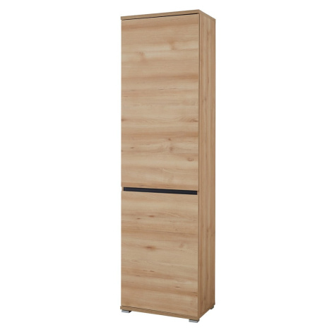 Šatní skříň v dekoru buku 54x200 cm Lissabon - Germania