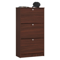 Ak furniture Botník Marienne 60 cm - 3 dvířka wenge