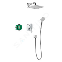 Hansgrohe 27957000 - Sprchový set E 240, s baterií Logis pod omítku, chrom