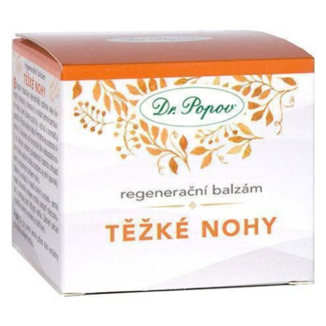 Dr. Popov Těžké nohy regenerační balzám 50 ml Dr.Popov