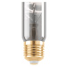 EGLO LED trubka žárovka E27 4W T30 1700K filament smoky