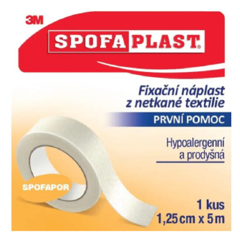 3M Spofaplast 731 Fixační náplast netkaná textilie 5mx12.5mm