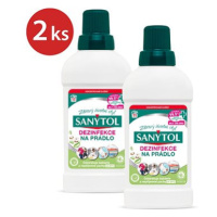 SANYTOL dezinfekce na prádlo Aloe Vera 2× 500 ml